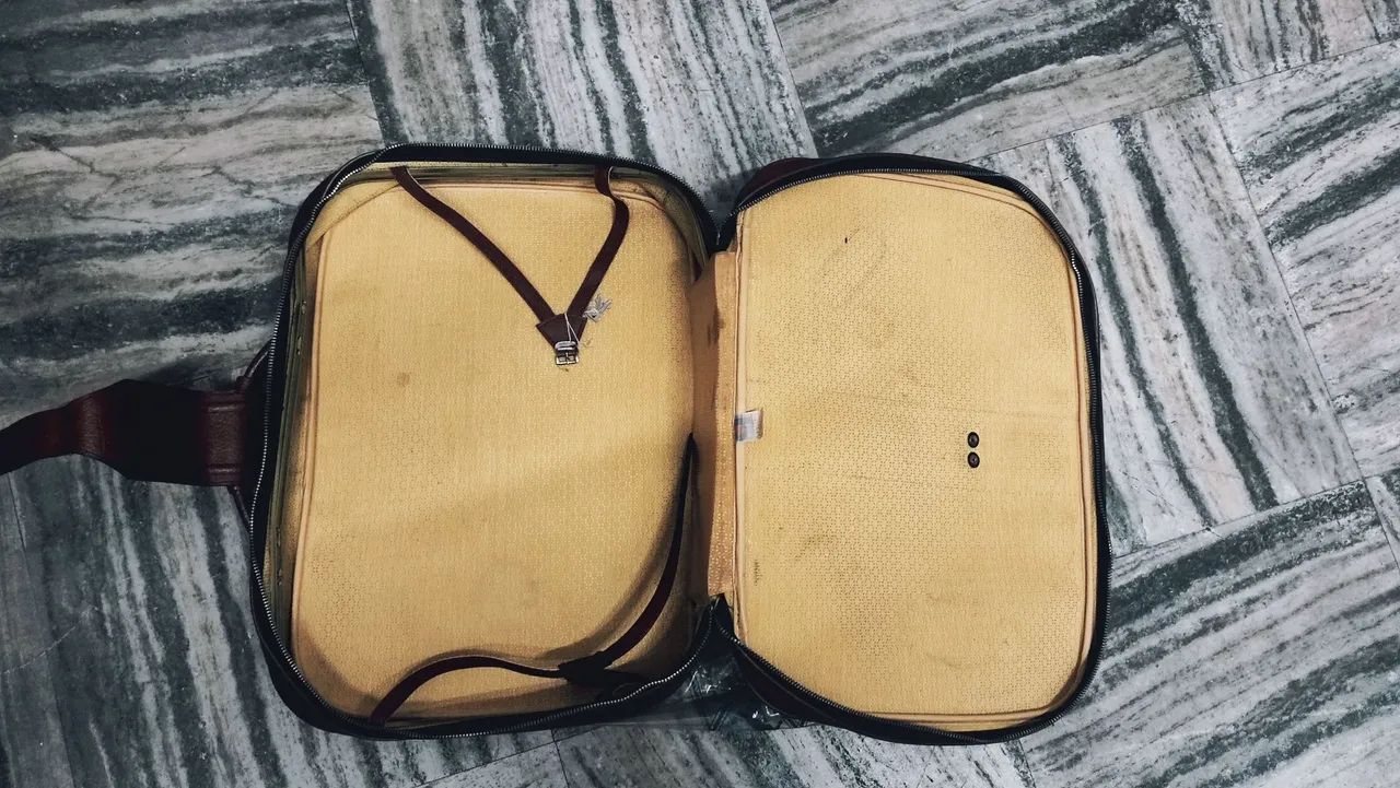 Conjunto de malas de viagem em couro - Foto 5