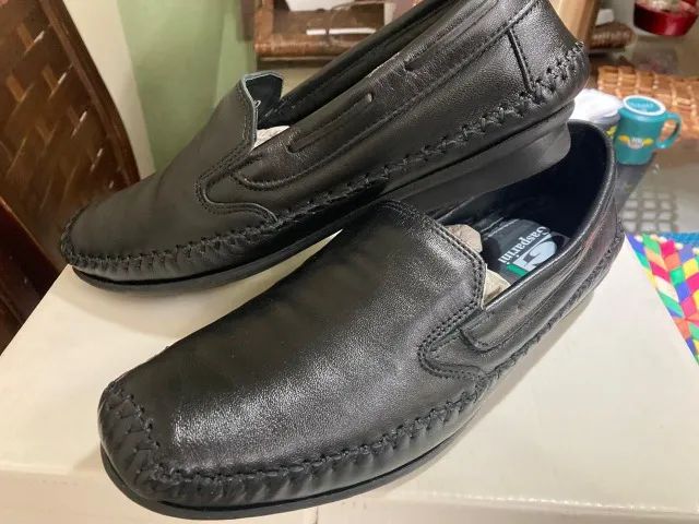 Mocassim masculino em couro, Gasparini - Tamanho 40 - Foto 2
