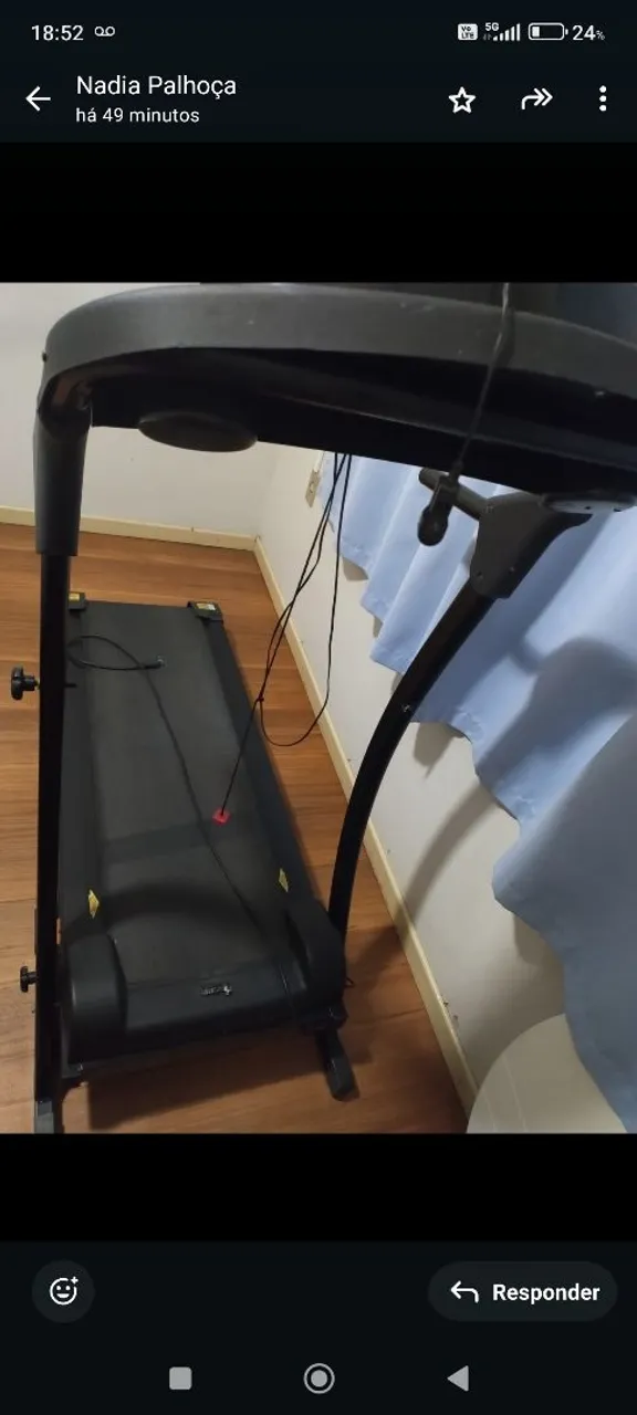 Esteira elétrica para exercícios Dream