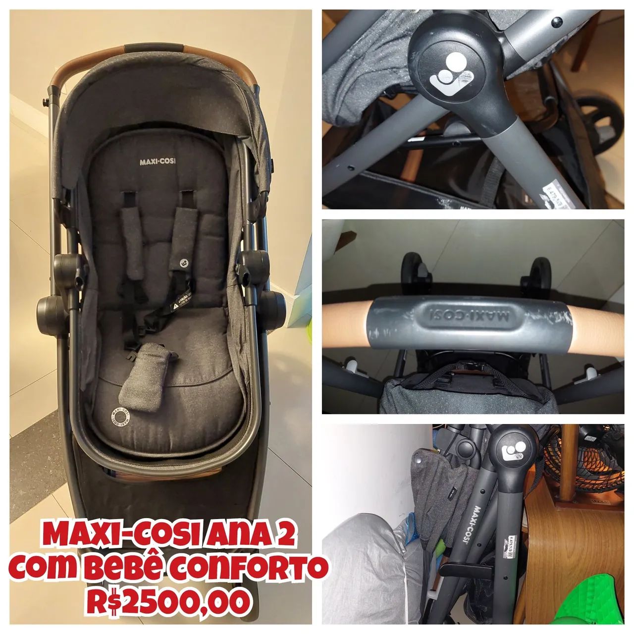 Maxi-Cosi Ana 2 Stroller with Infant Car Seat