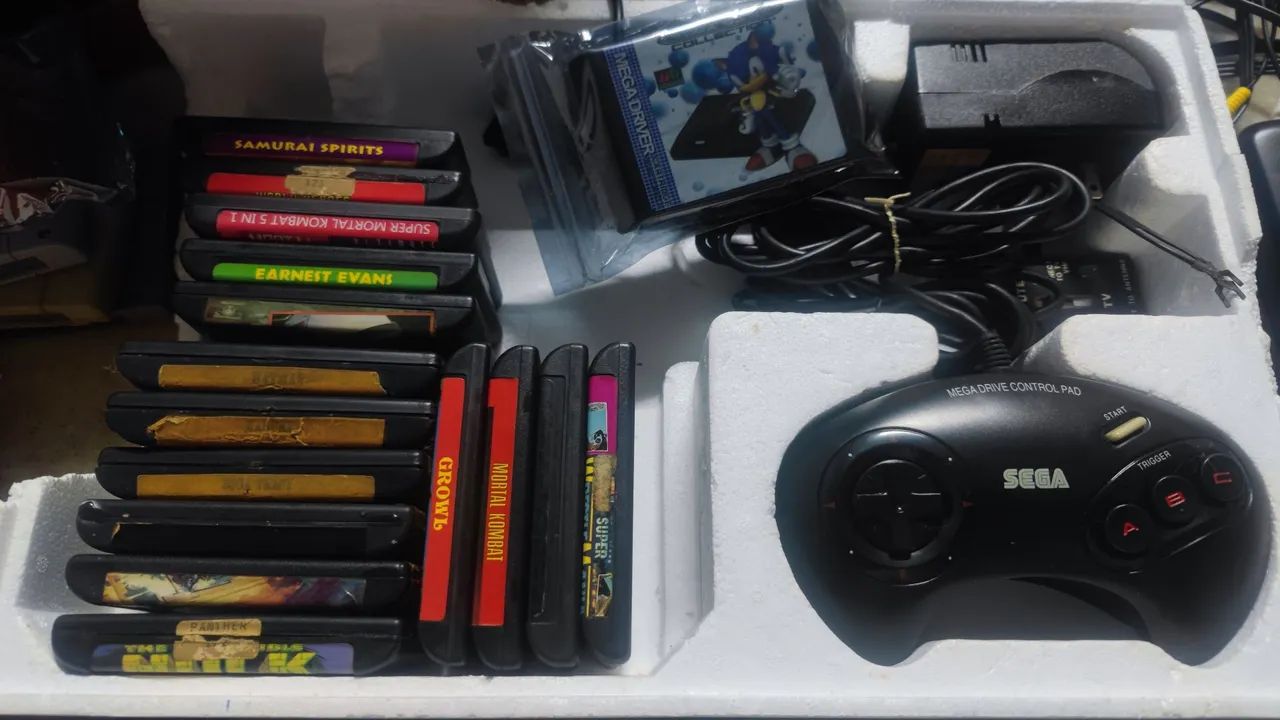 Mega drive todo original de época todo completo - Foto 5