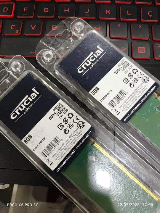 Memória RAM de Desktop DDR4 3200MhZ - Foto 3