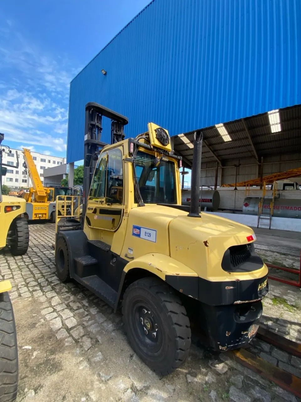 Empilhadeira Hyster 7T ano 2008 Diesel - Foto 3