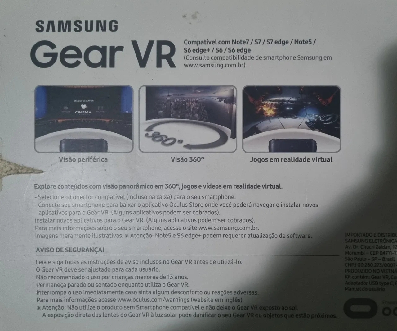 Vr Gear samsung
