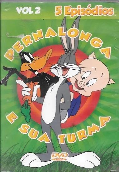 DVD: Pernalonga & sua turma (dublado ou legendado)