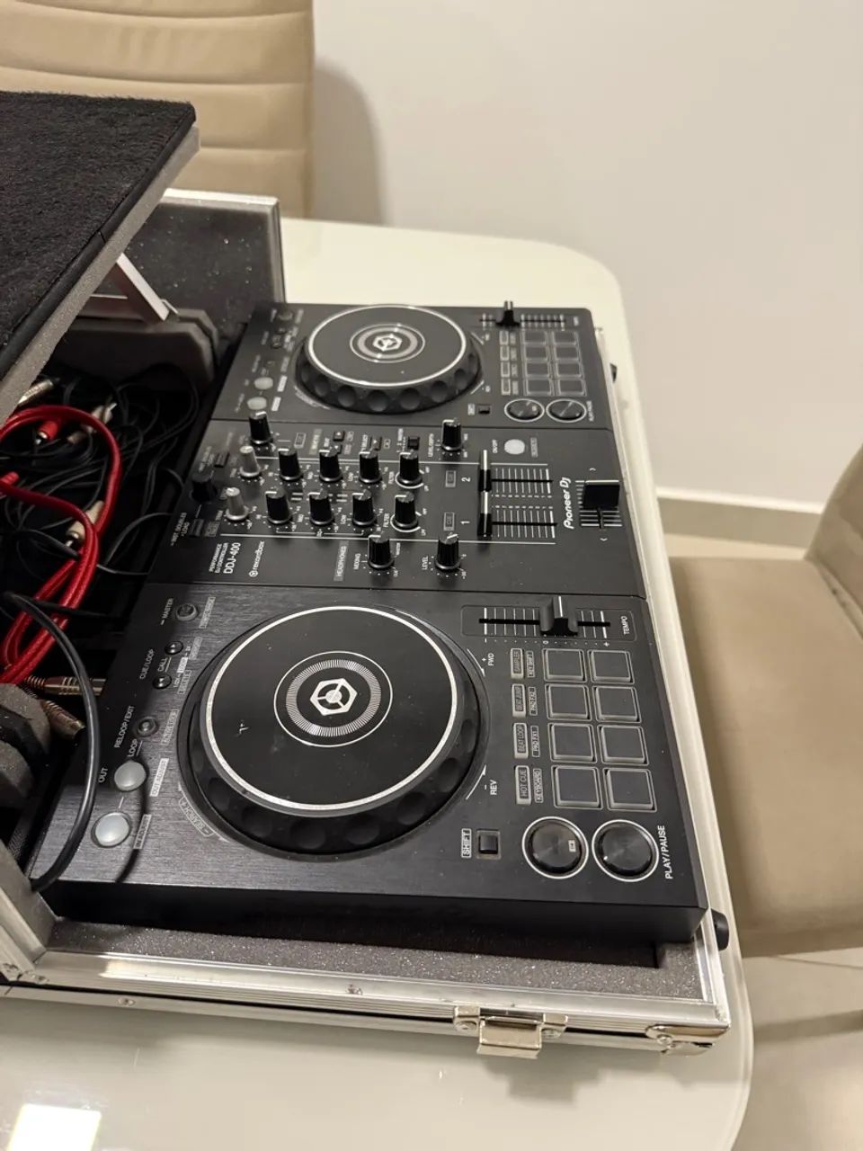 Comtroladora Ddj 400 Pioneer com a case metal - Foto 3