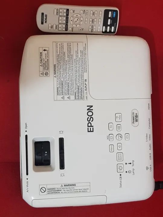 Projetor Epson PowerLite W18+