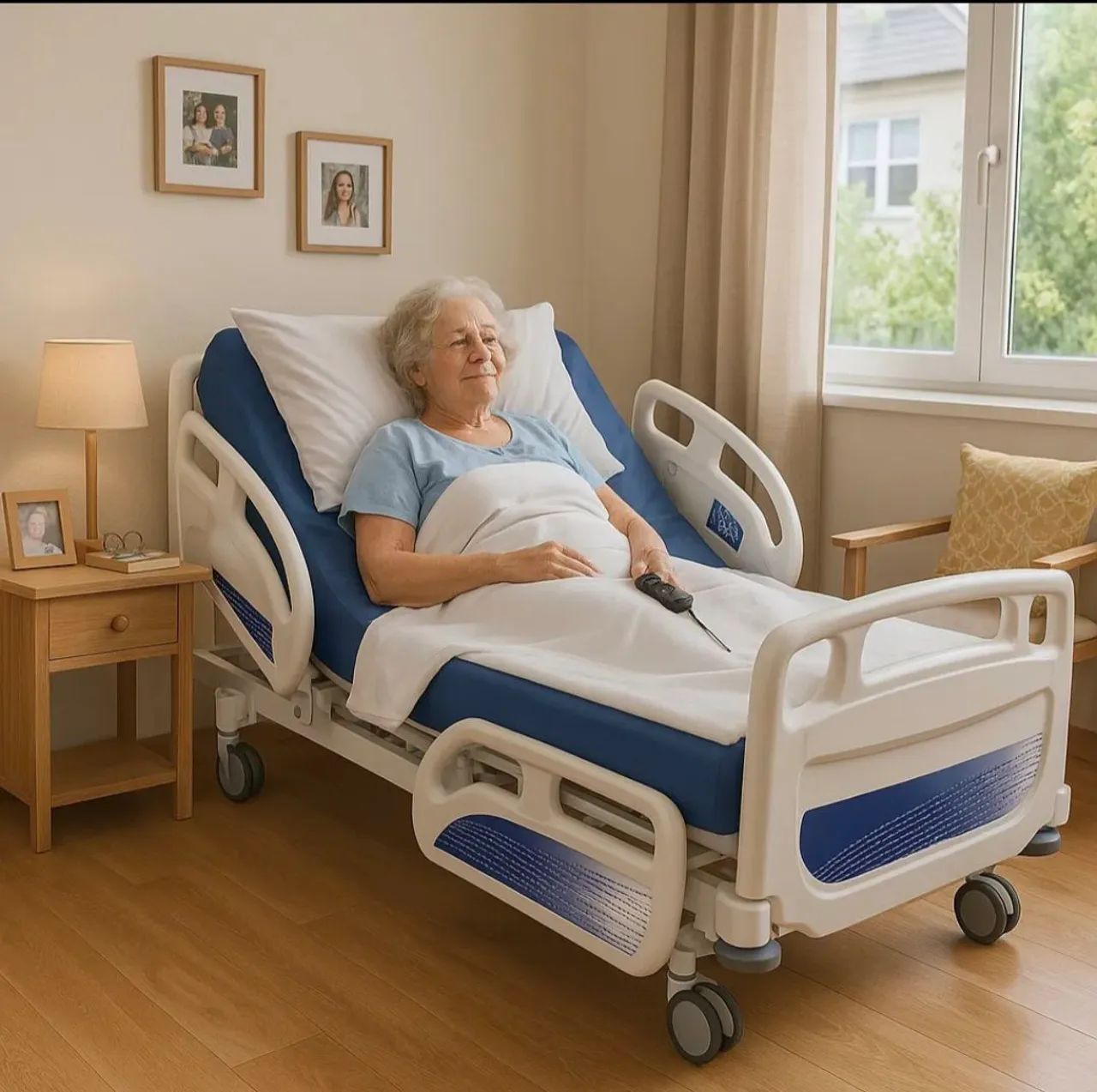 Cama hospitalar elétrica Aluguel - Foto 2