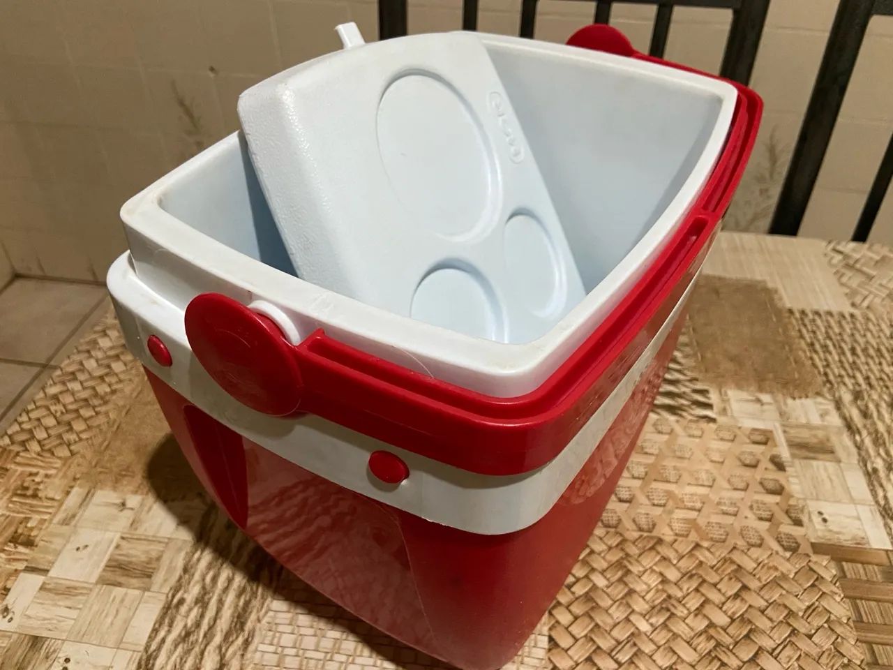 Caixa Térmica Mor 12 Litros Vermelha - Foto 5