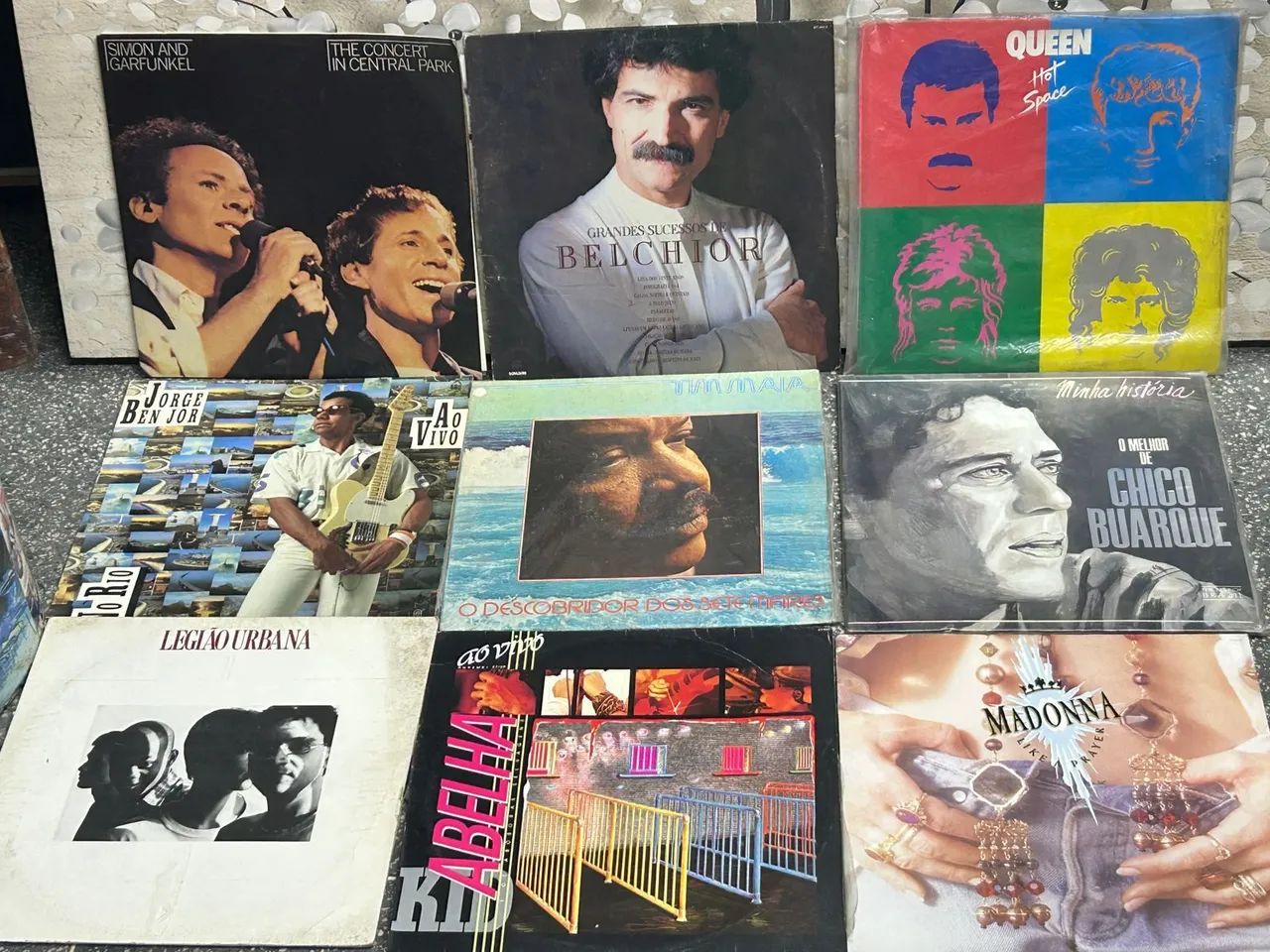 Discos de vinil raros - kit contendo Belchior e muito mais !
