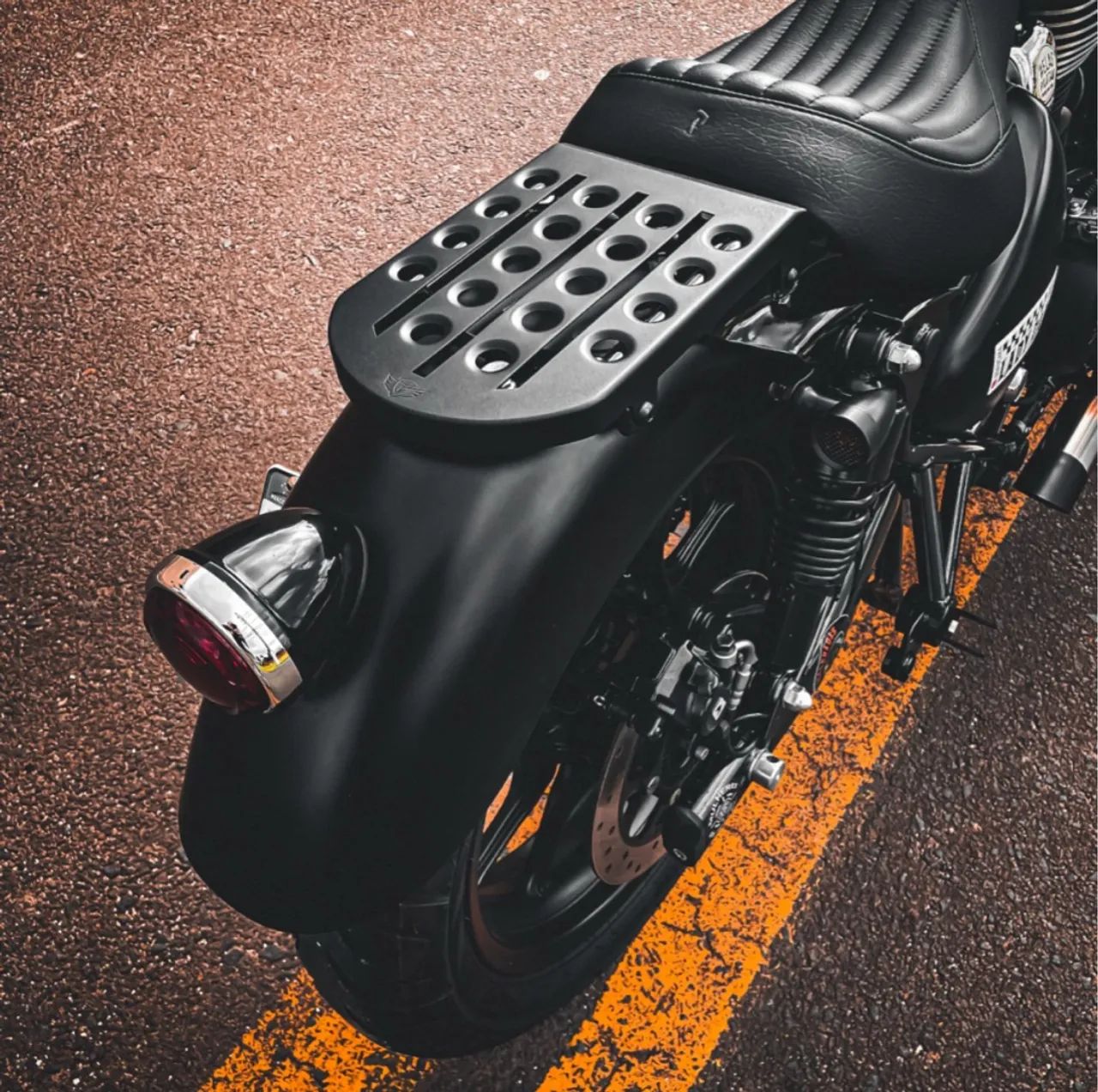 RACK BAGAGEIRO BANCO SOLO - ROYAL ENFIELD METEOR 350
