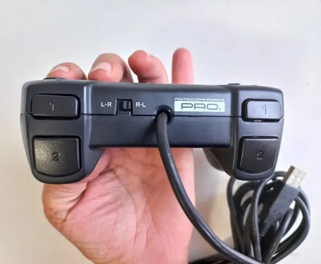 Controle PS3 Hori Fighting Commander 3 Pro Raro! - Foto 4