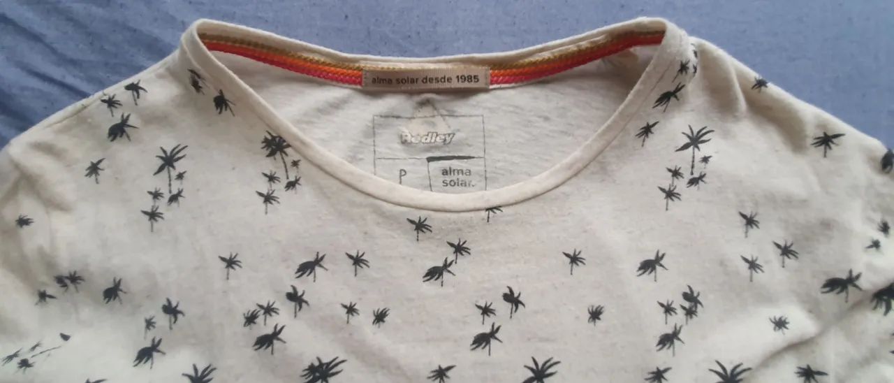 T-shirt off White coqueiros Redley P - Foto 5