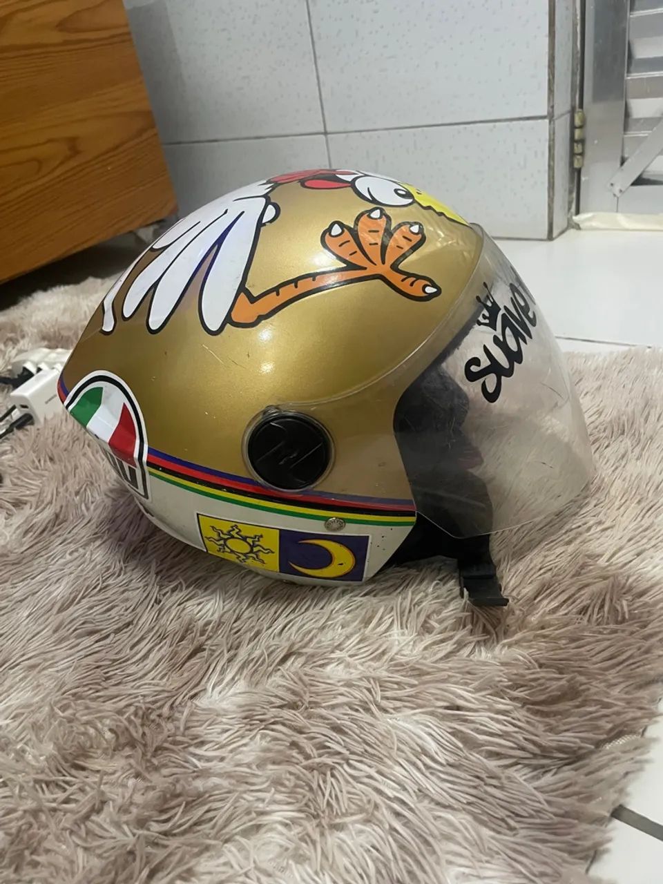 Capacete de Moto com Desenho  - Foto 4