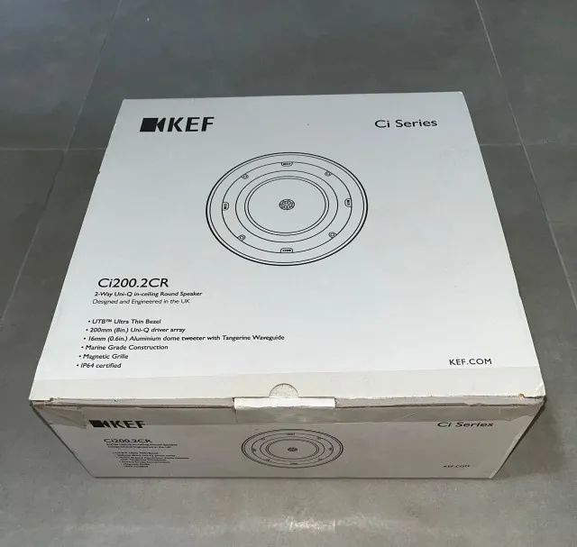 1 Caixa de som de embutir marca KEF - Foto 2