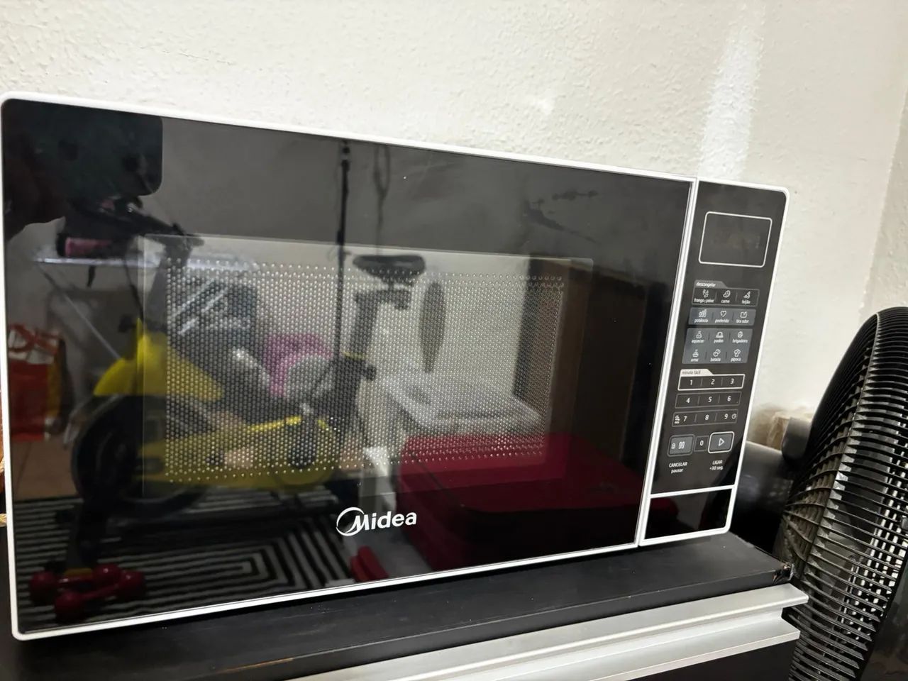 Microondas Midea Preto e Branco  - Foto 2
