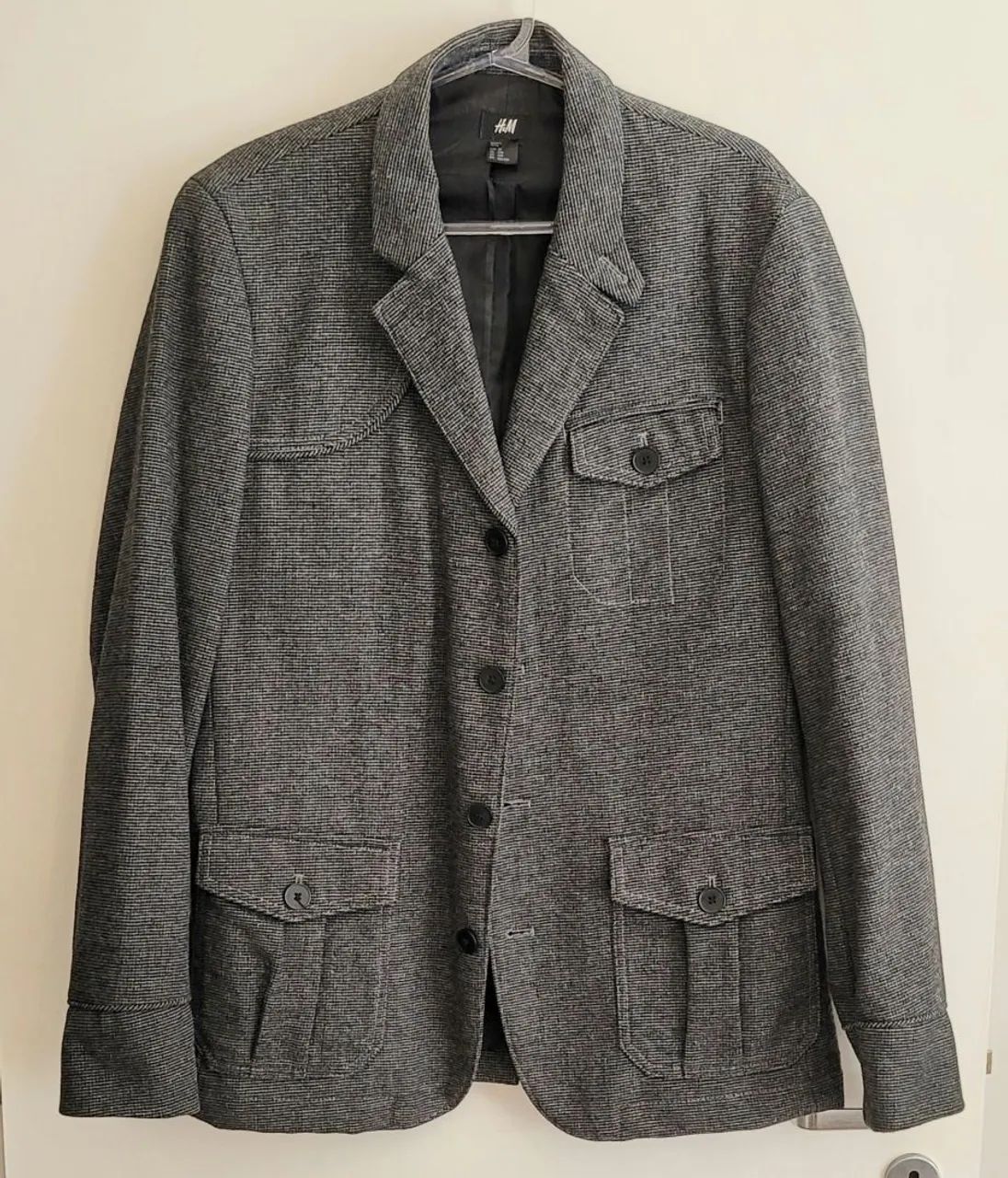 Casaco H&M Cinza Masculino