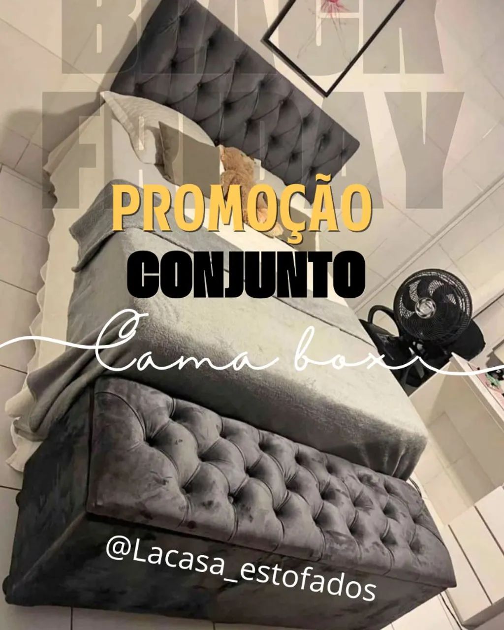 Conjunto Cama Box com Promoção Imperdível