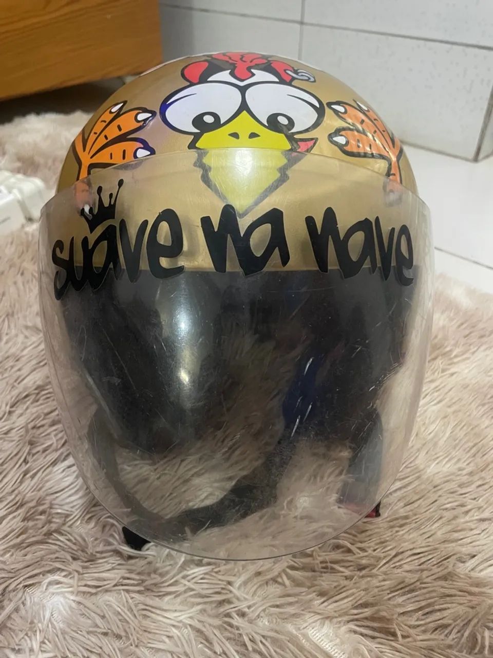 Capacete de Moto com Desenho  - Foto 3