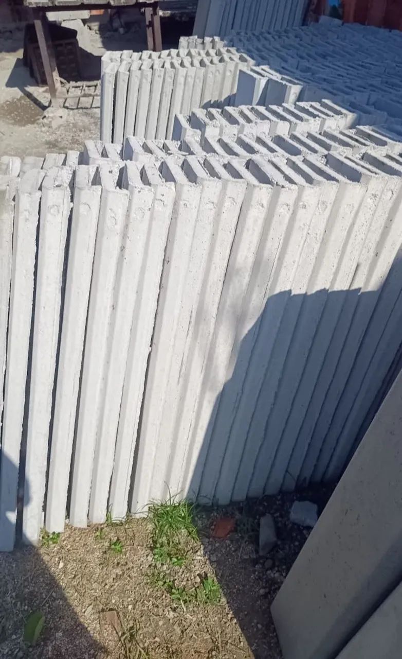 Chapins de concreto para construção