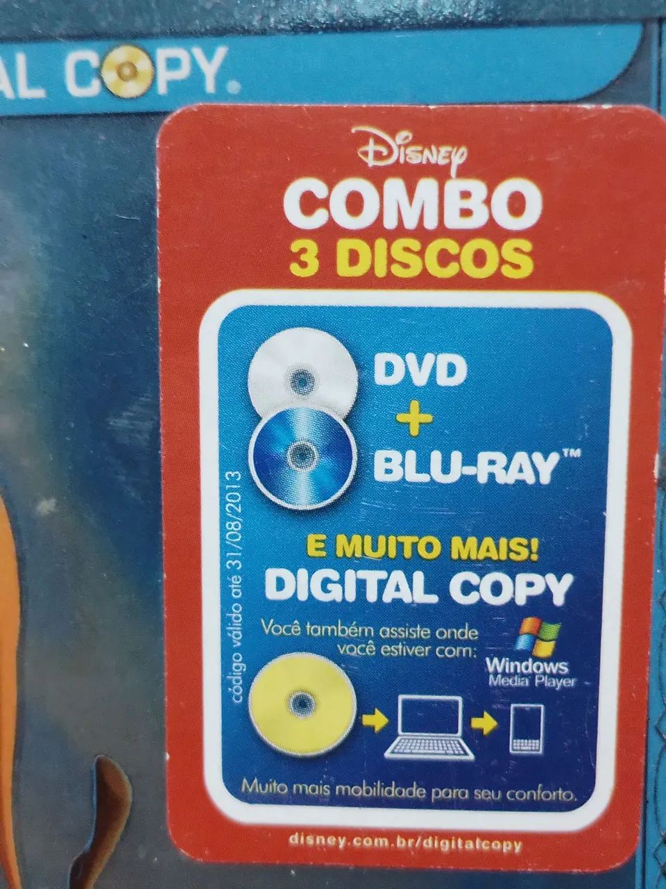 Blu Ray + dvd+digital copy do Rei Leão  lacrado - Foto 2