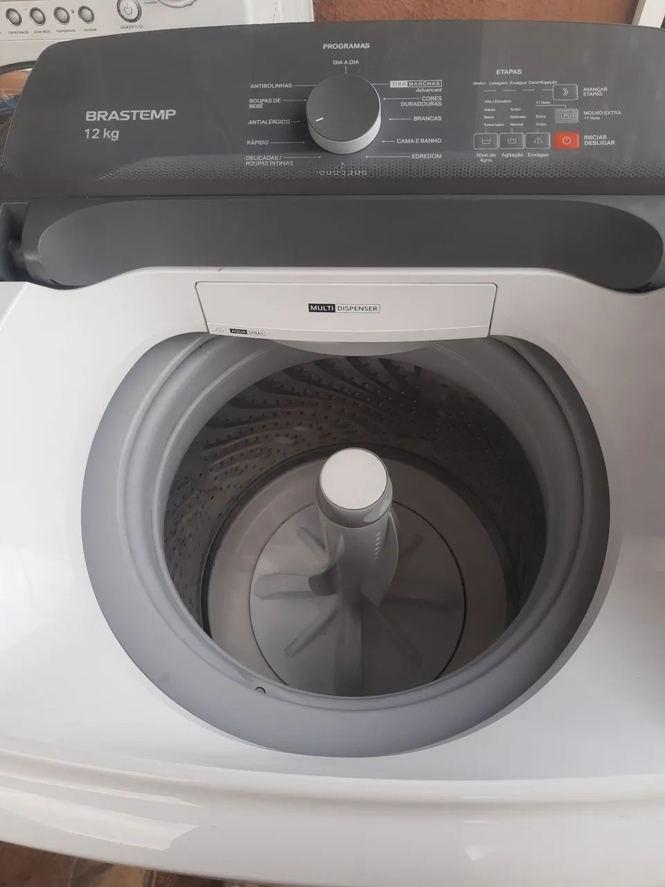 Linda Lavadora Brastemp 12kg excelente com garantia. Troco e parcelo nos cartões com  - Foto 2