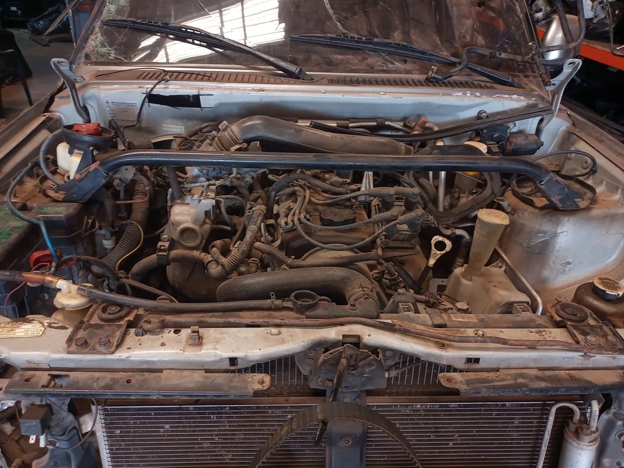 Motor parcial da TR4 2010 flex original semi-nova