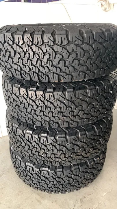 Rodas ranger 2025 aro 17 com pneus bf zero