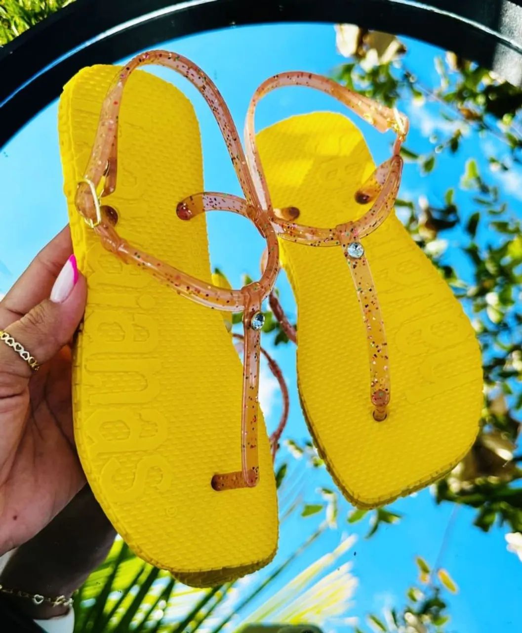 Sandálias Havaianas Roxo - Foto 3