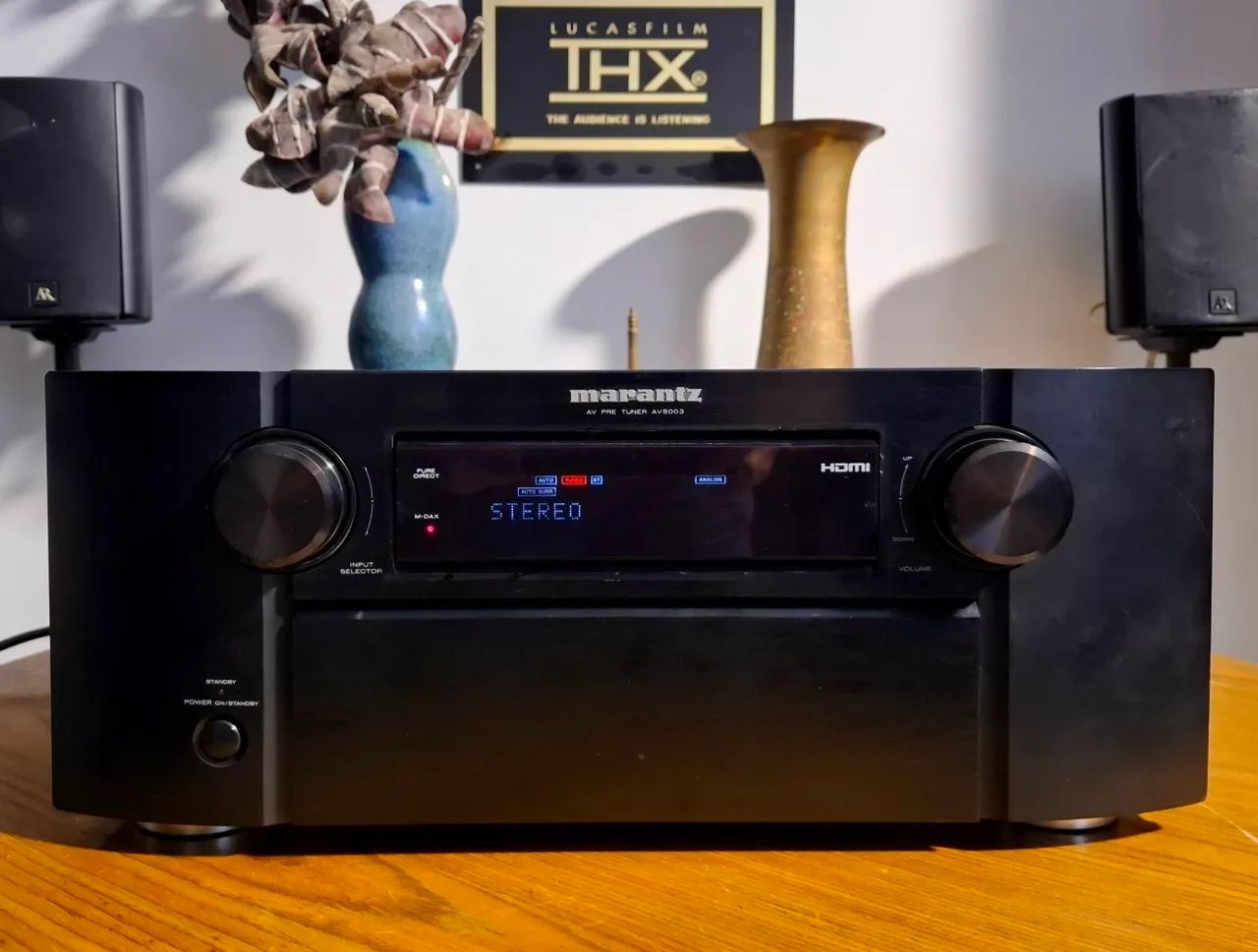 PREAMP PROCESSADOR MARANTZ AV 8003 THX ULTRA2 - Aparelhos de Som