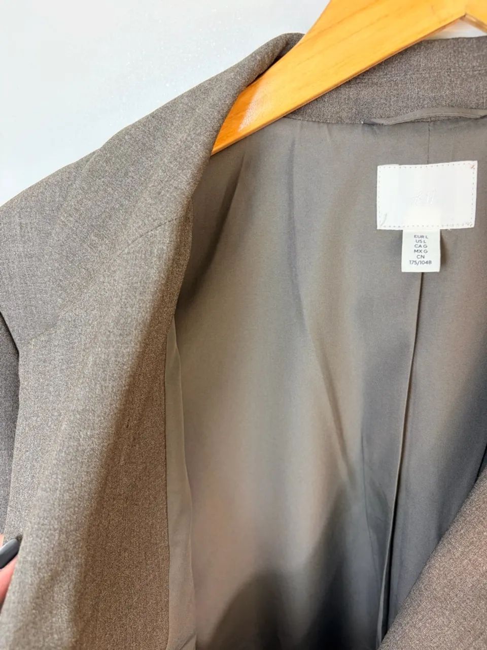 Blazer marrom h&m g - Foto 3