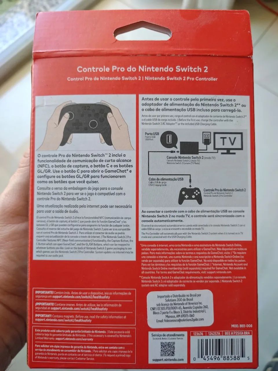 Controle Pro para Nintendo Switch 2 - Foto 2