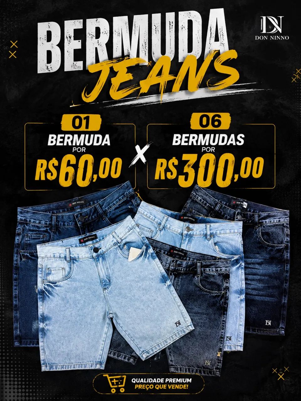 Bermuda jeans 