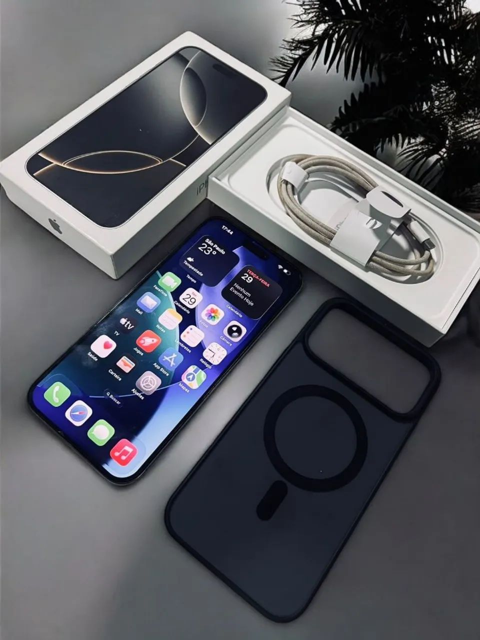 IPHONE 16 PRÓ MAX 5G 256GB/TITANIUM NATURAL 