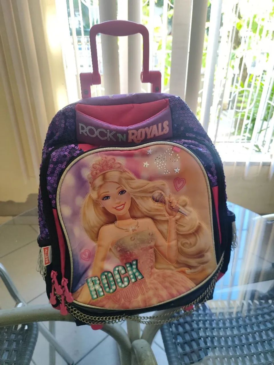 Mochila Barbie infantil 