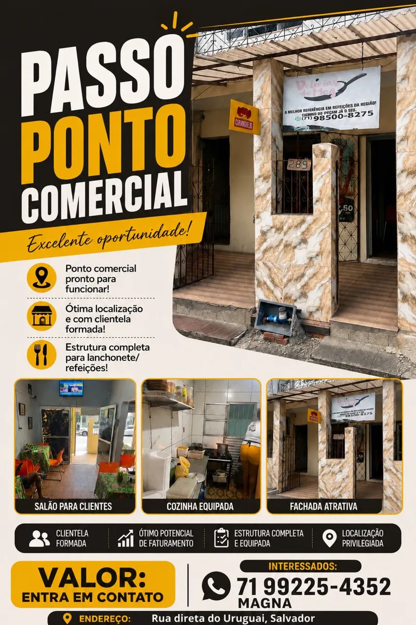 Passo ponto no Uruguai 