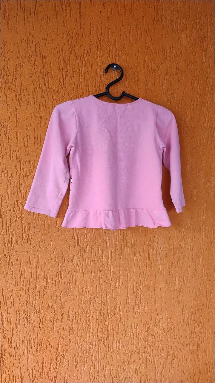 Blusa Moletom Com Babado Minnie 8 - Foto 2