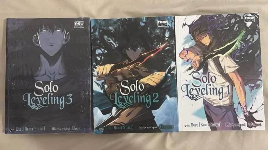Solo leveling Volume 1,2 e 3 NewPoP