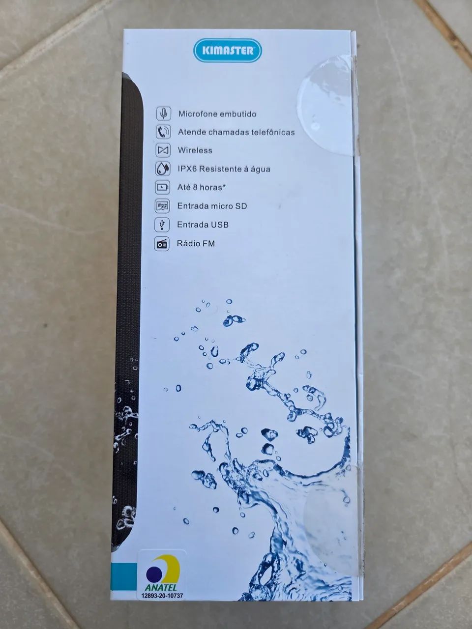 Caixa Som Bluetooth Stereo Resistente à Água - Impecável - Foto 5