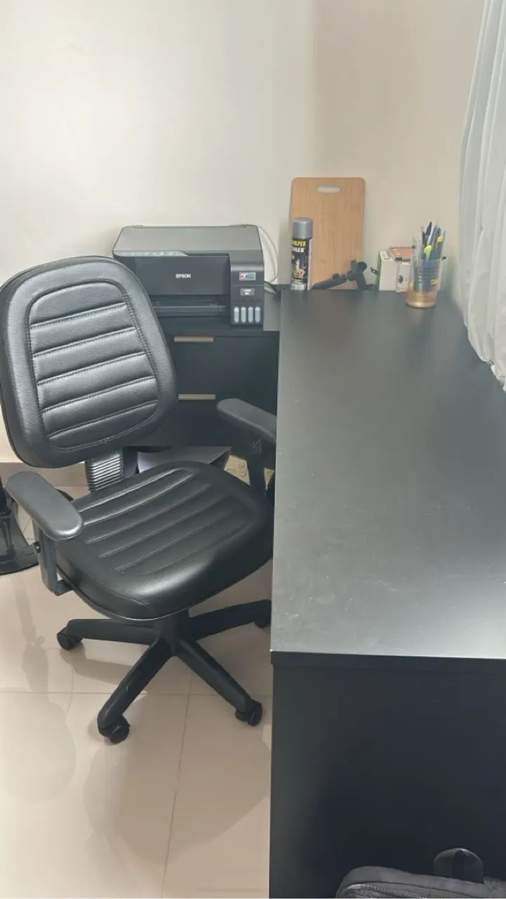 MESA L + Cadeira diretorzinho - Foto 2