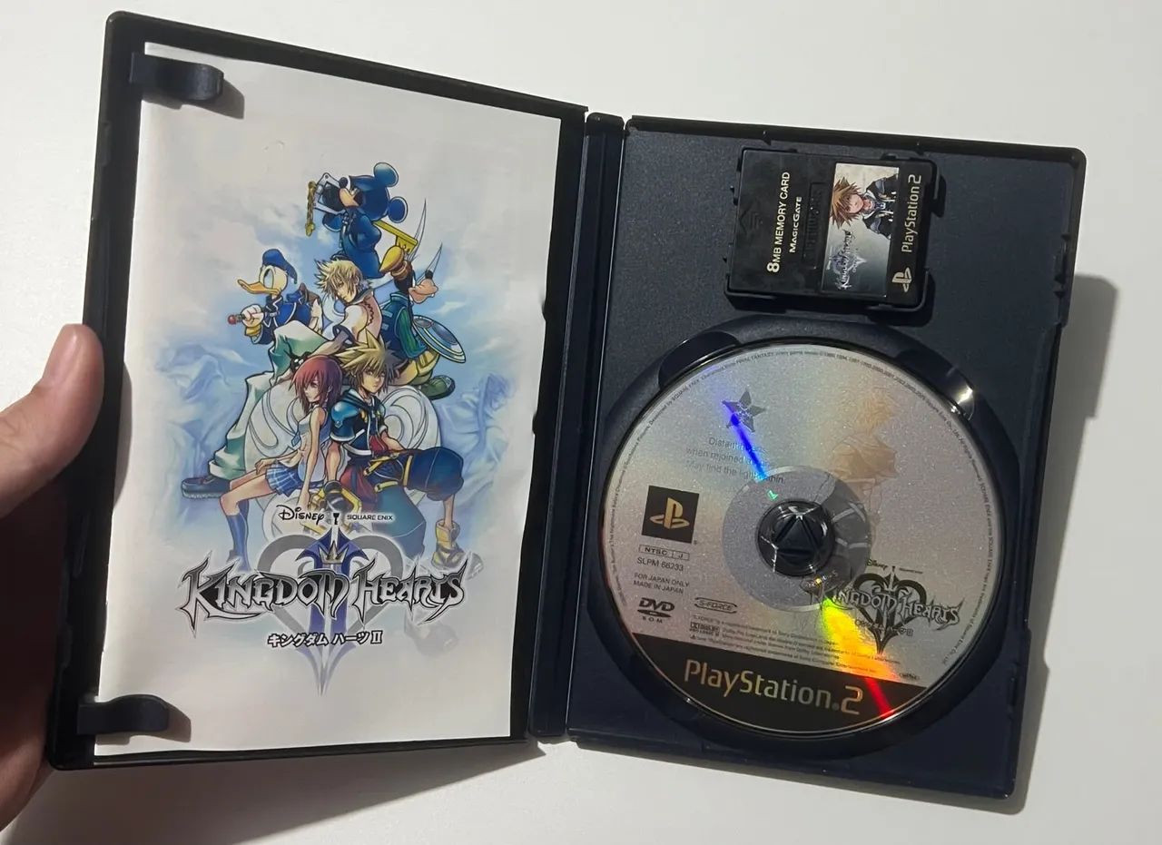 Kingdom Hearts 2 ps2 com memory card  - Foto 3