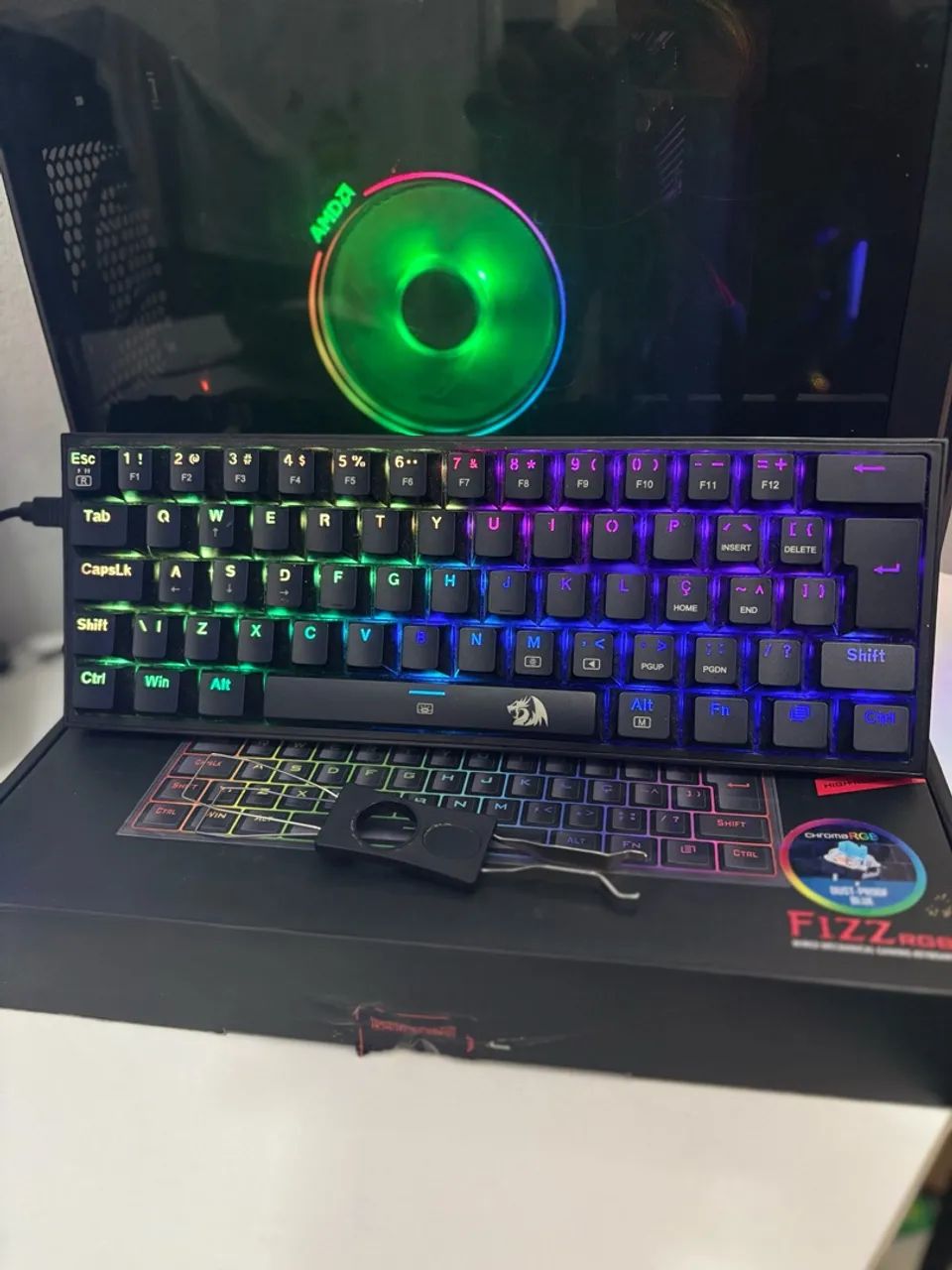 Teclado red Dragon fizz - Foto 3