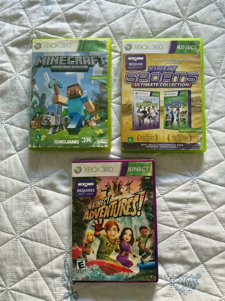 Kit de 3 jogos Xbox 360