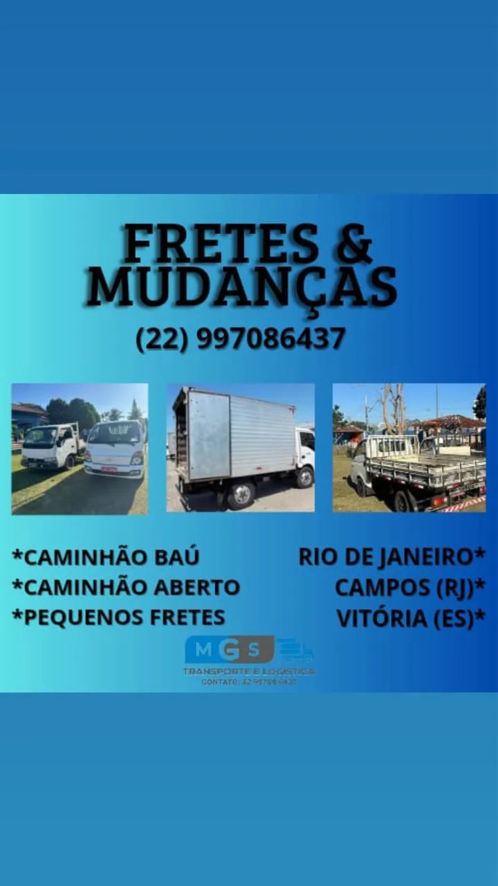 Frete & mudanças Campos dos Goytacazes e região  - Foto 2