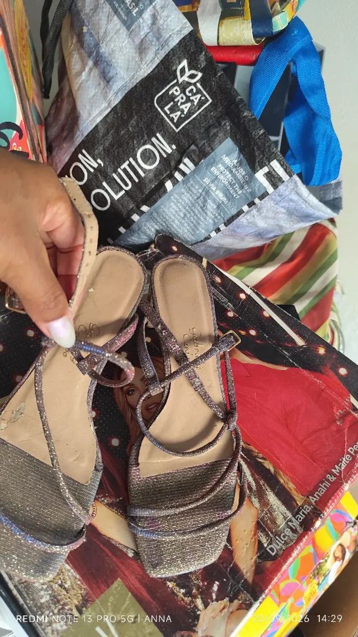 Sapato bota e bolsa - Foto 2
