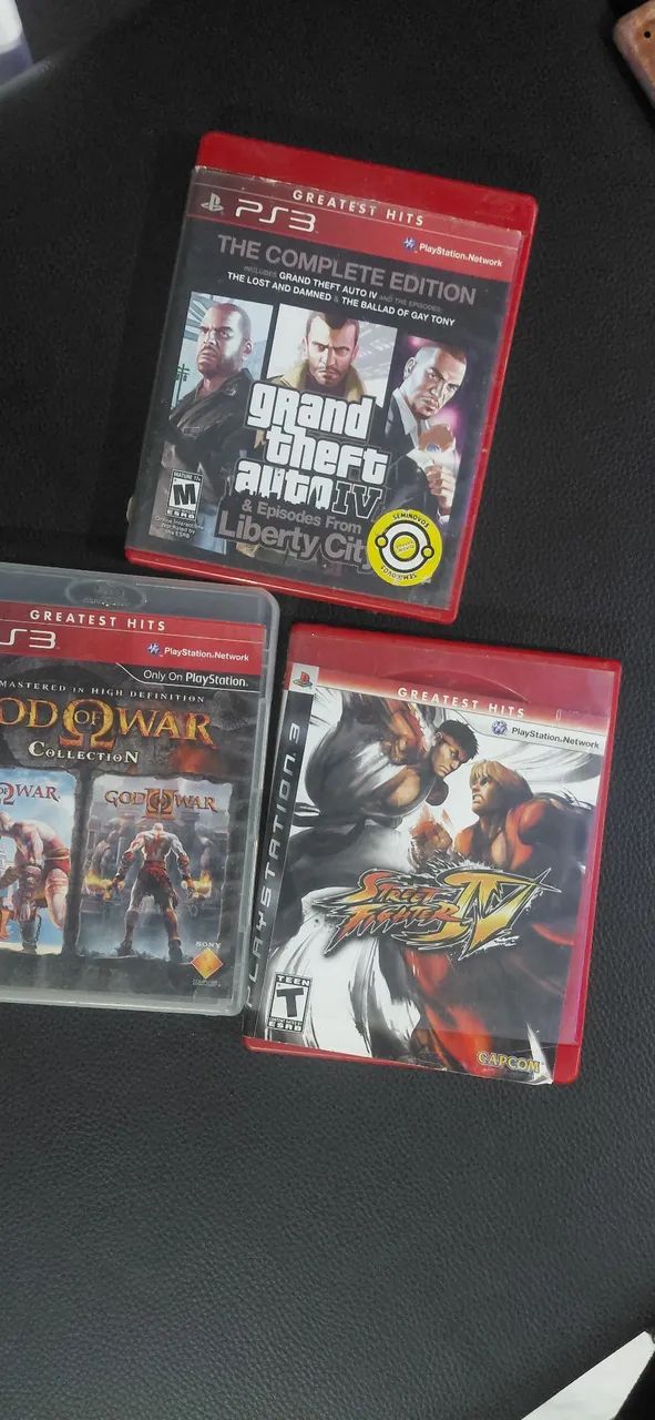Vendo 3 jogos de ps3