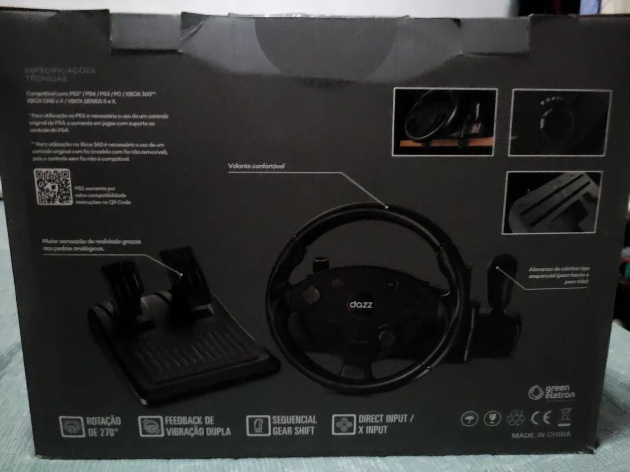 Volante Gamer Dazz - Foto 2