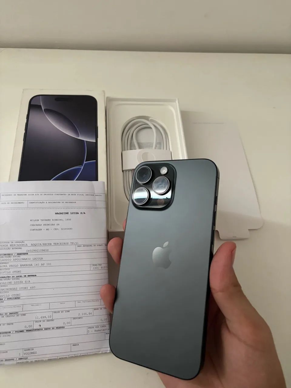 Iphone 16 Pro Max 512GB completo