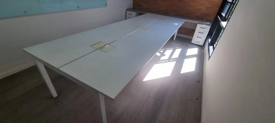 Mesa para escritorio com 6 lugares marca Artflex - Foto 2