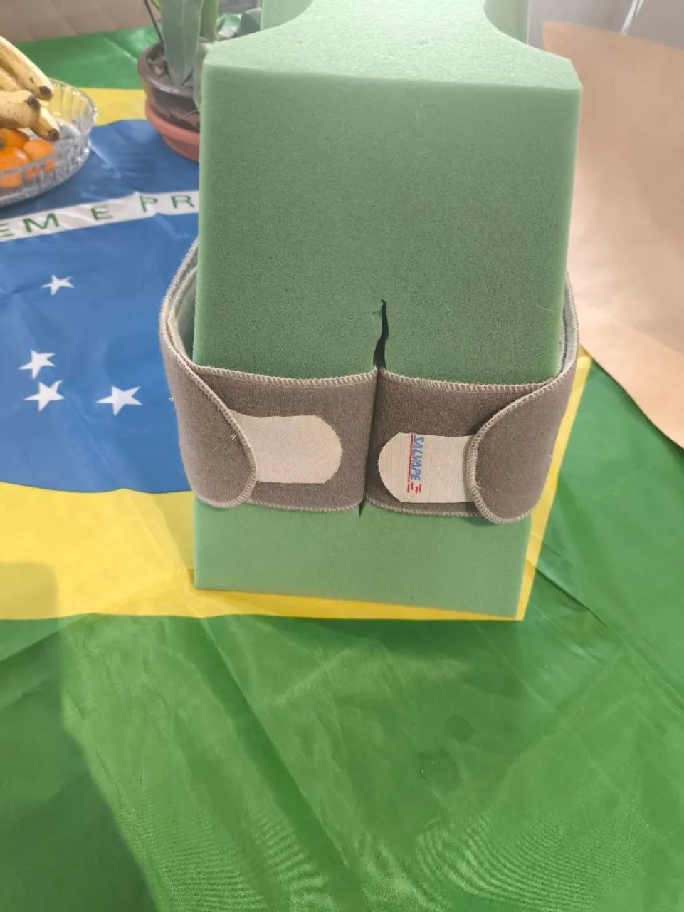 Almofada posicionar pernas